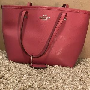 pink coach purse
